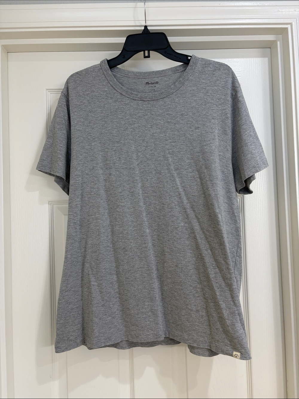 Madewell Men's Crewneck T-Shirt in Heather Gray